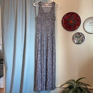 Michael Kors B&W PS maxi dress